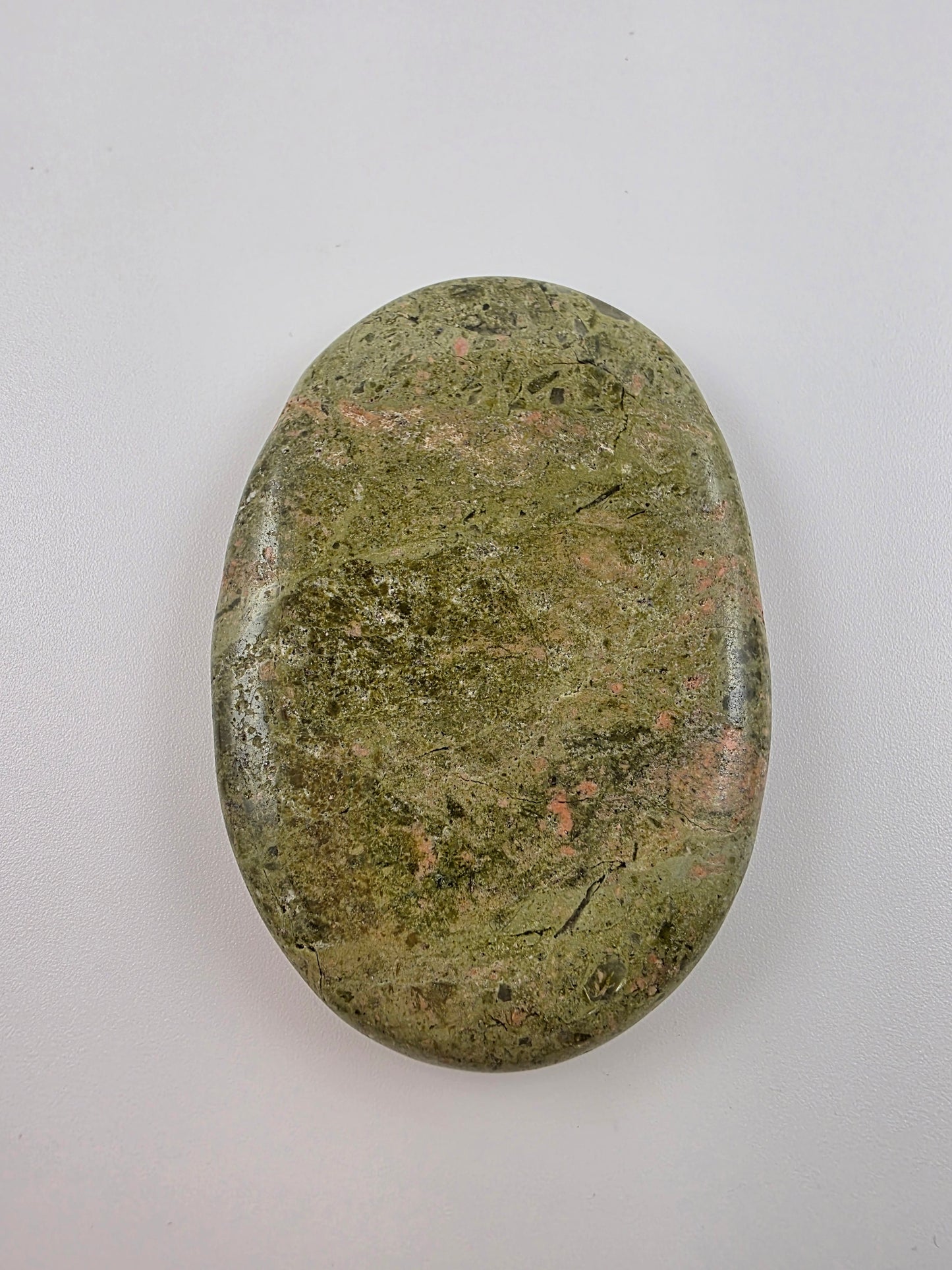 Unakite Palm Stone