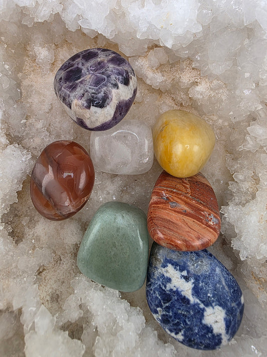 Chakra Set of 7 Recharging Stones
