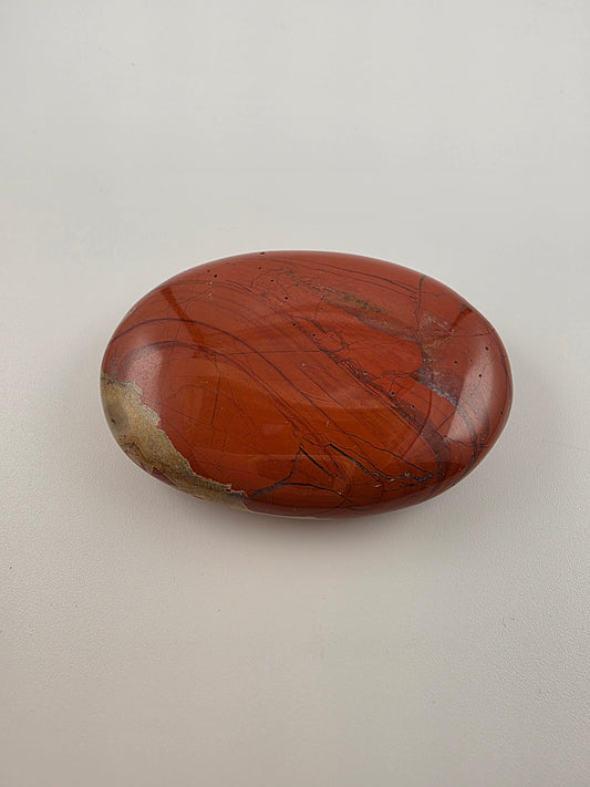 Red Jasper Palm Stone