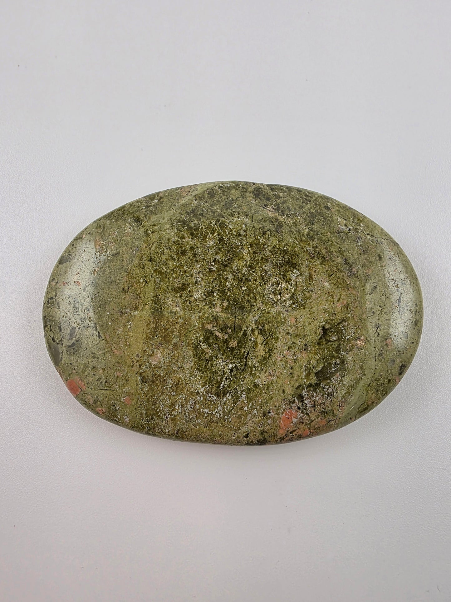 Unakite Palm Stone