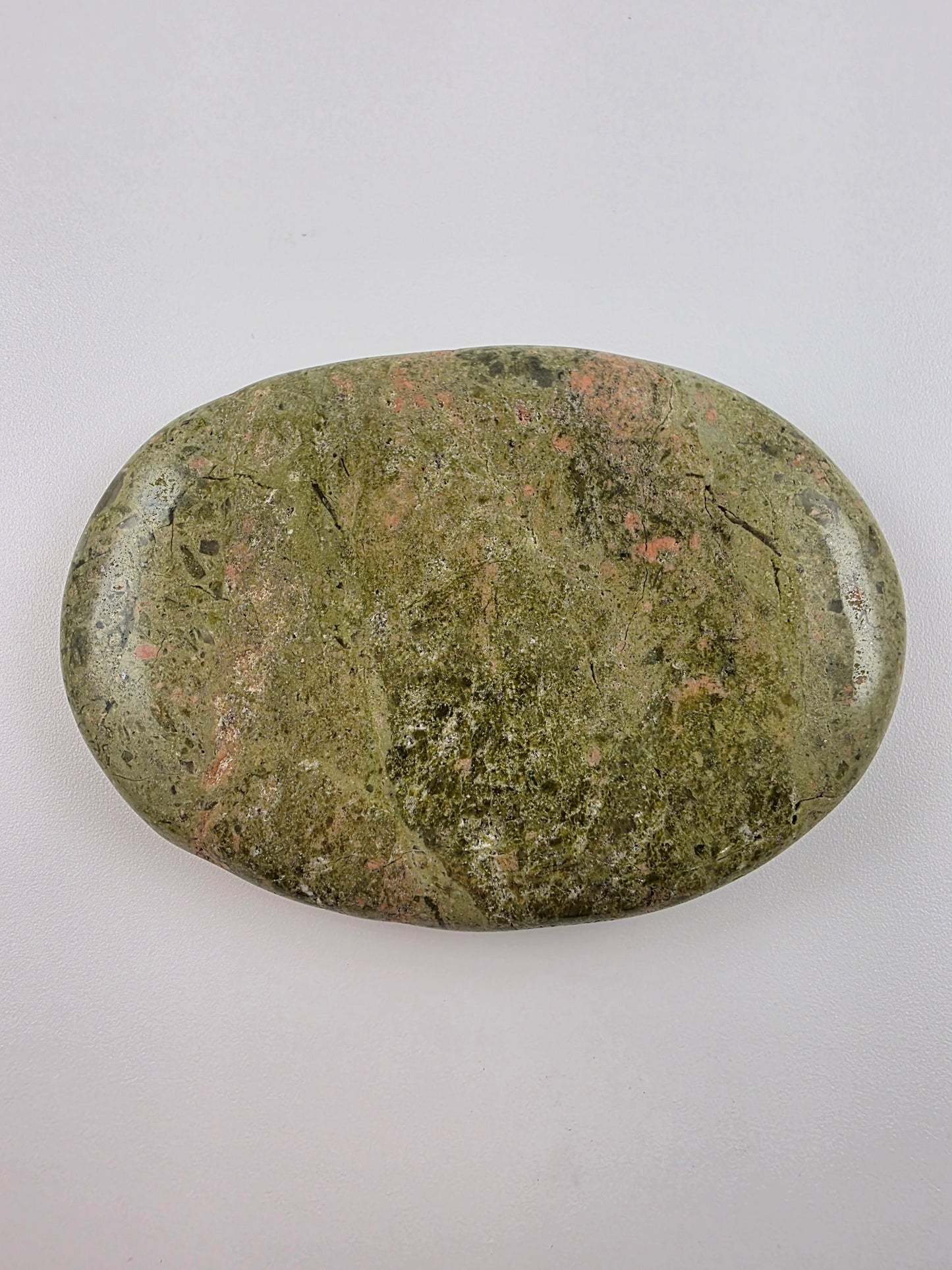 Unakite Palm Stone