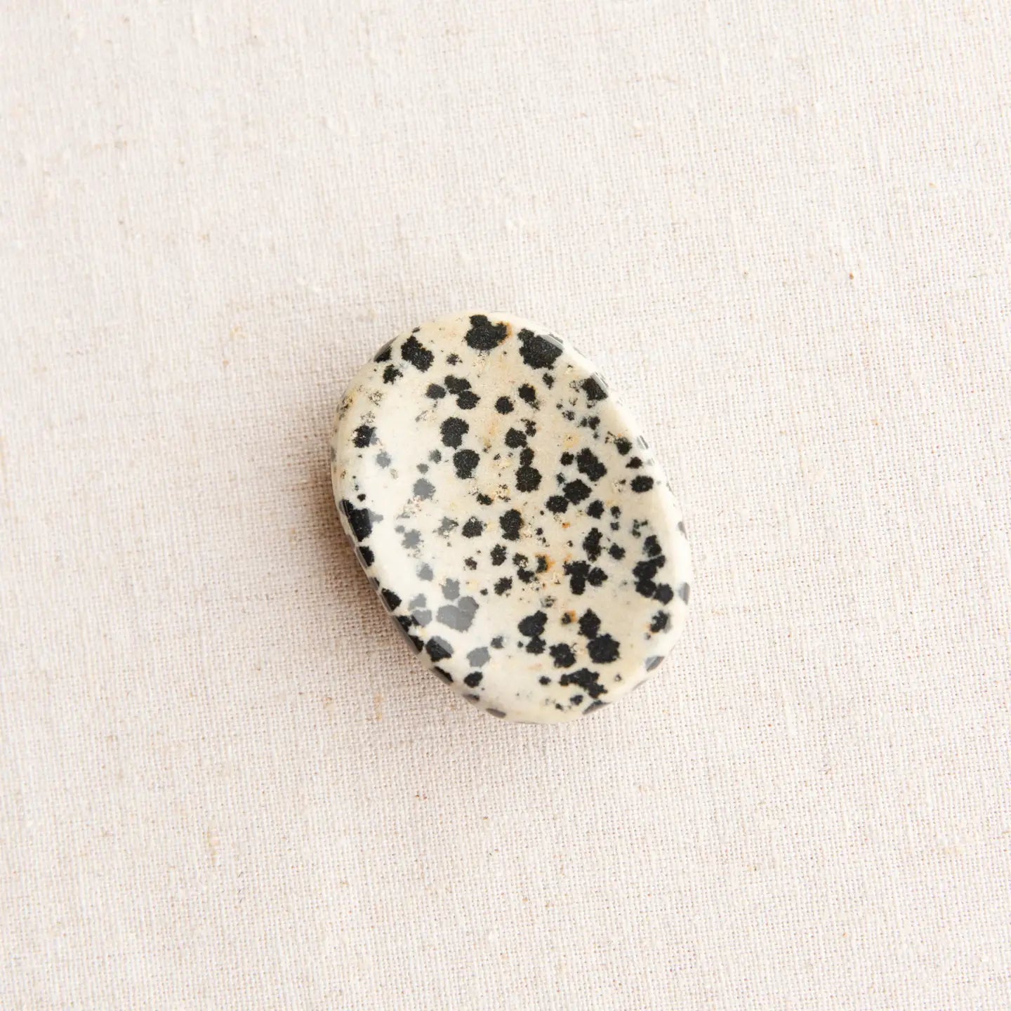 Dalmatian Jasper Worry Stone