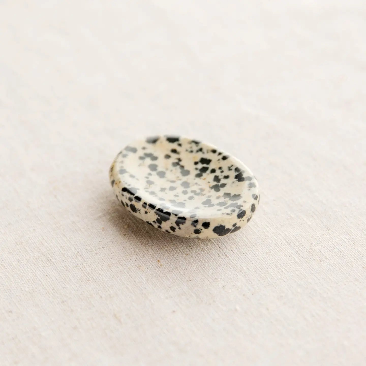 Dalmatian Jasper Worry Stone