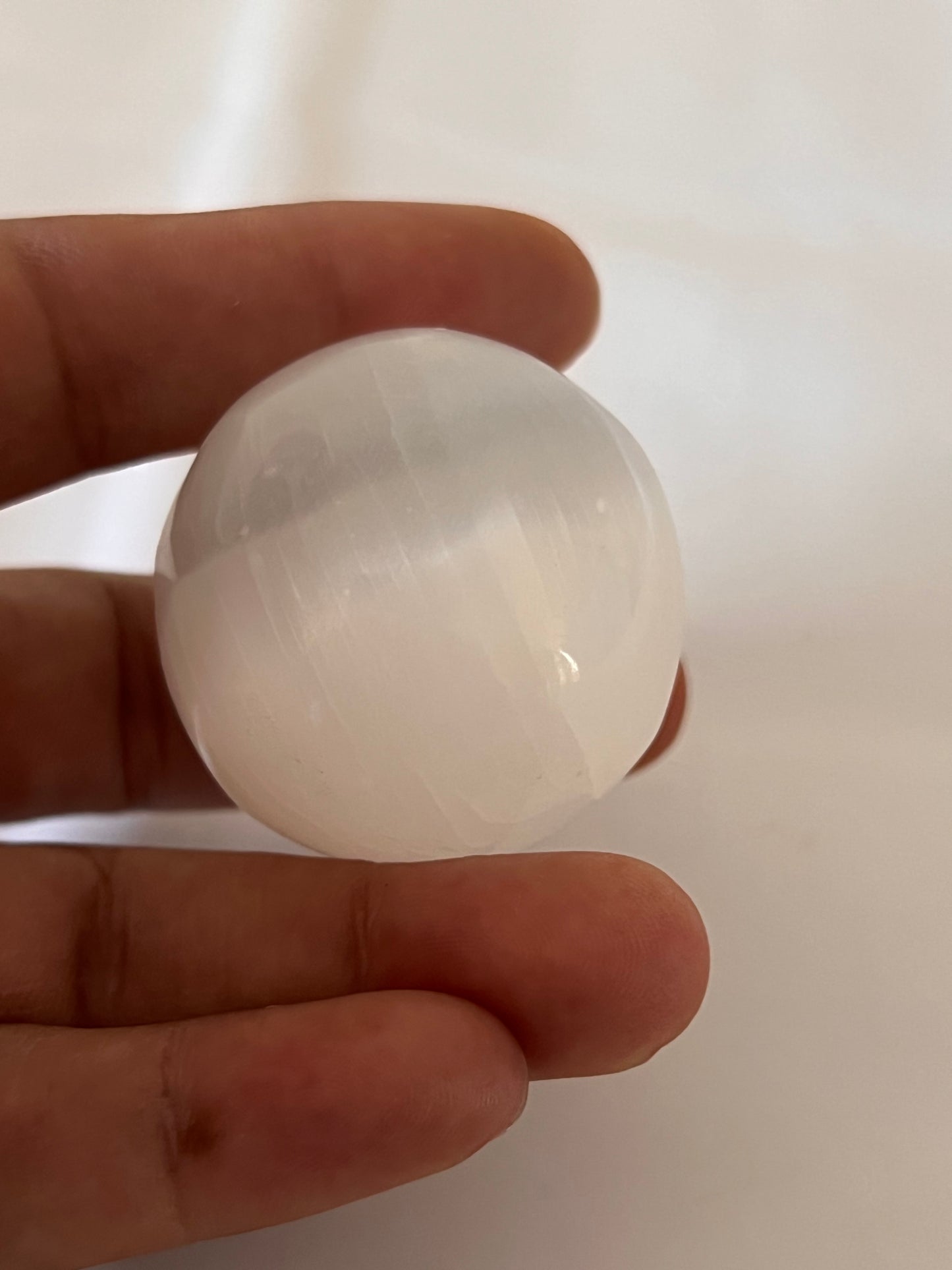 Selenite Sphere (Small Size)