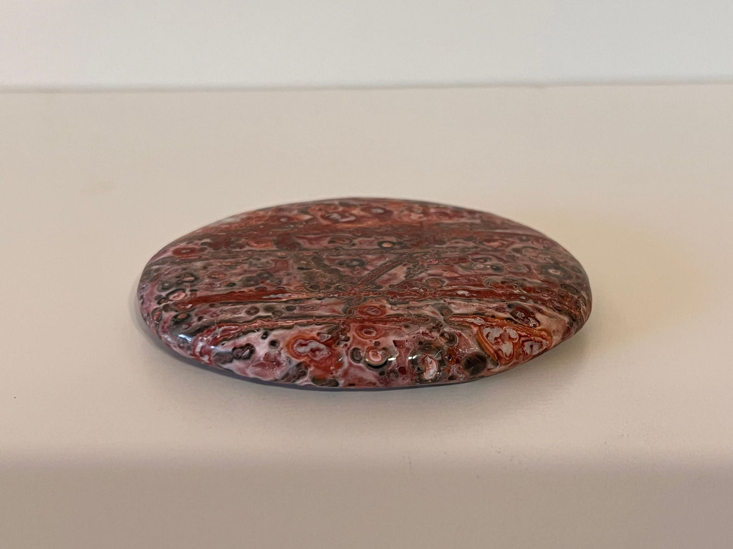 Leopard Skin Jasper Palm Stone