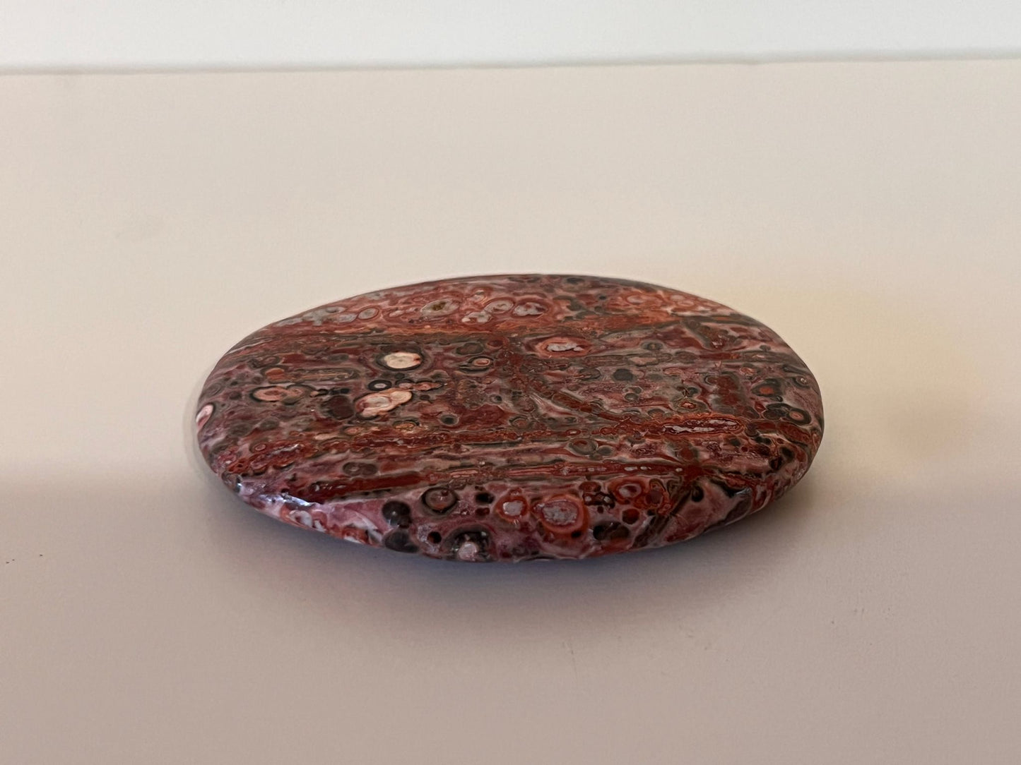 Leopard Skin Jasper Palm Stone