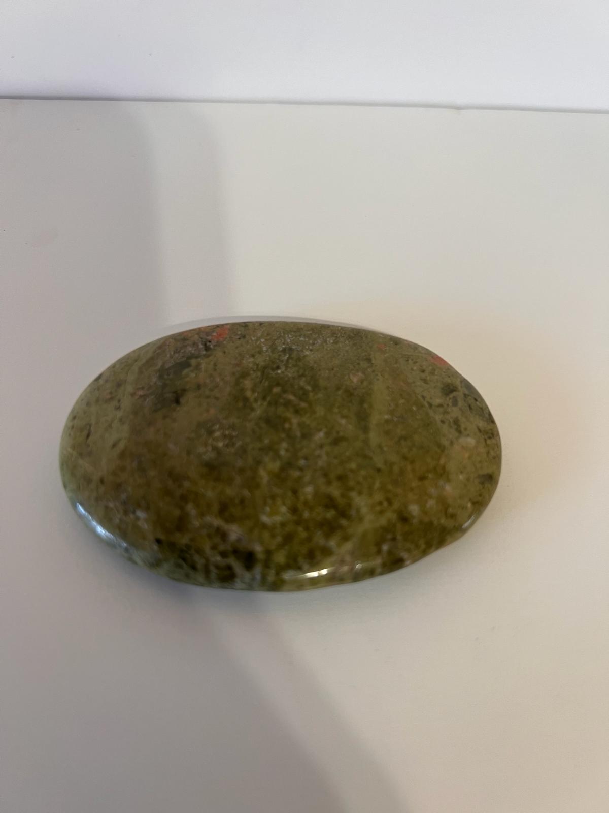 Unakite Palm Stone