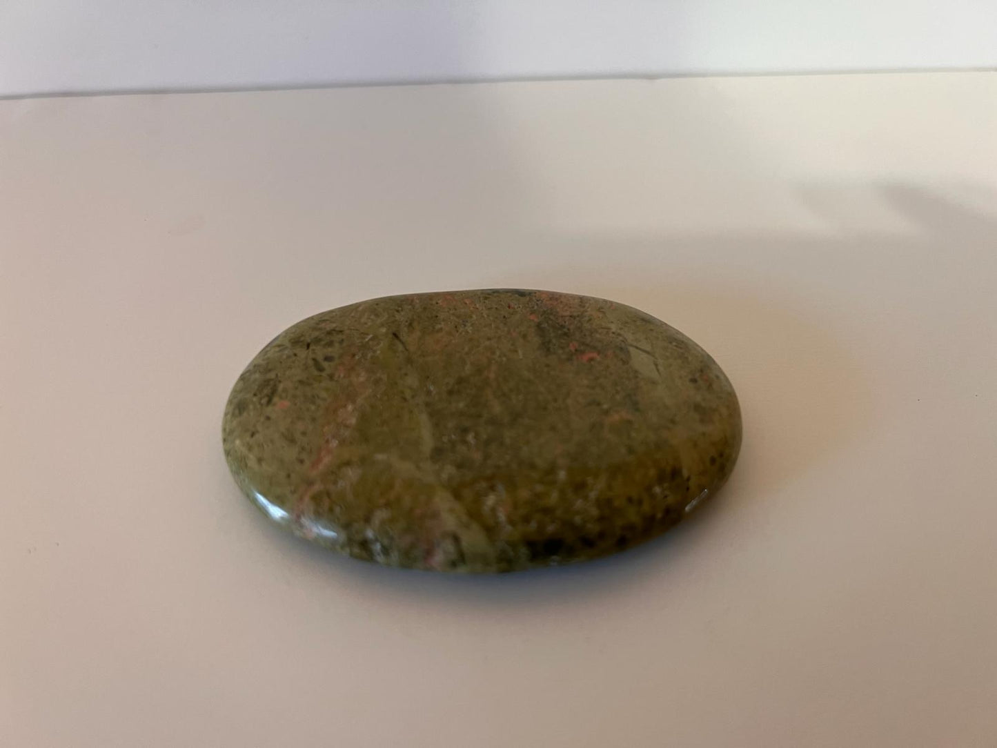 Unakite Palm Stone