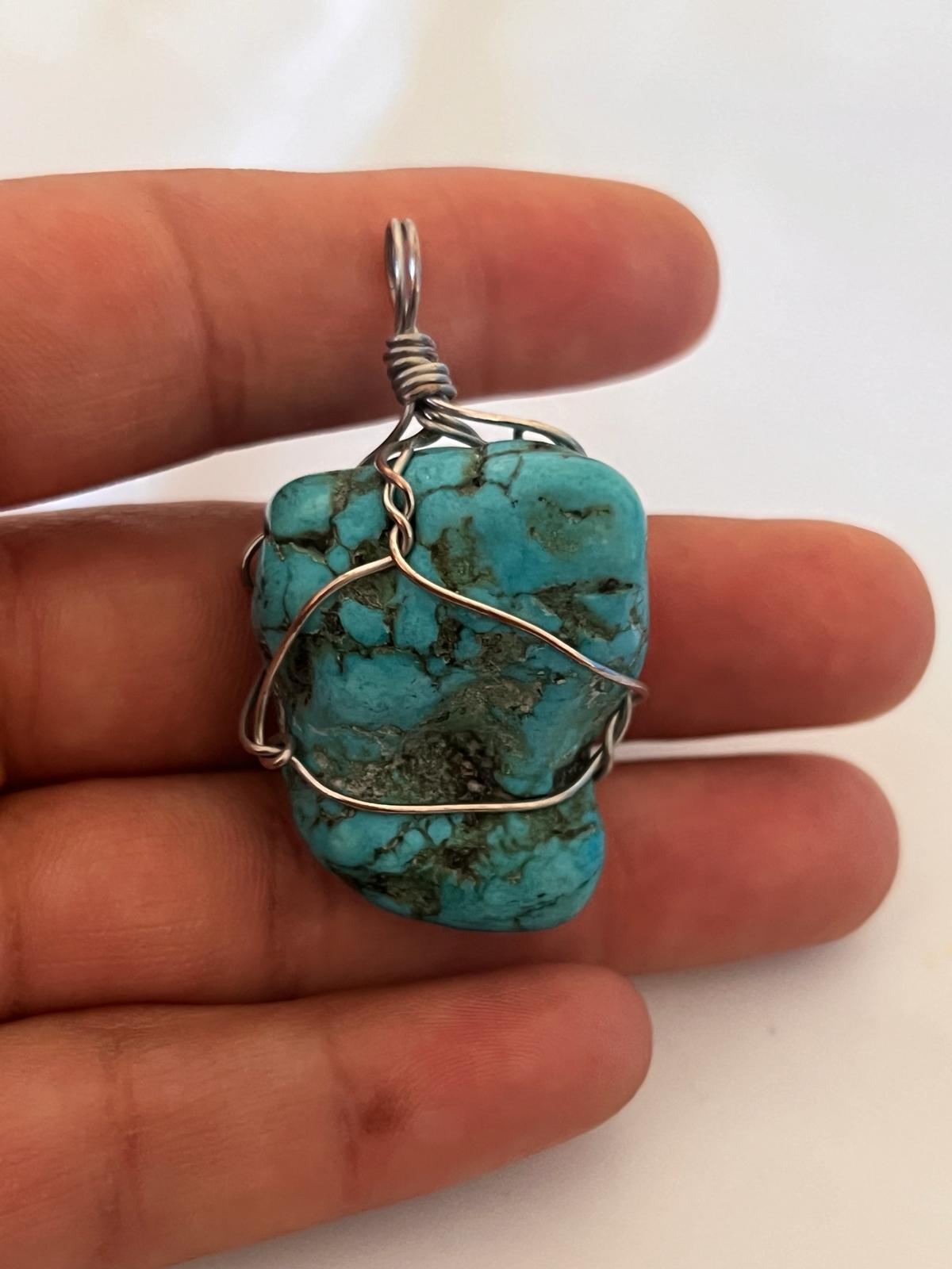 Turquoise Pendant Necklace