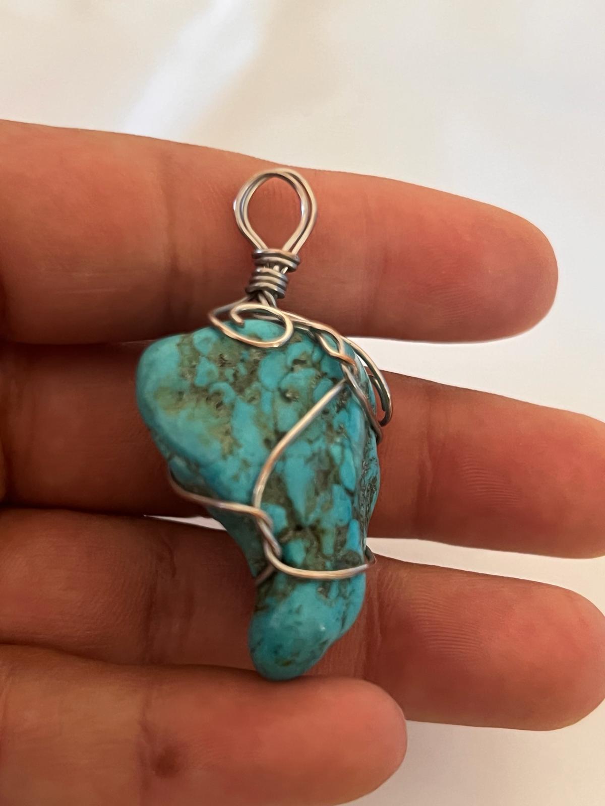 Turquoise Pendant Necklace