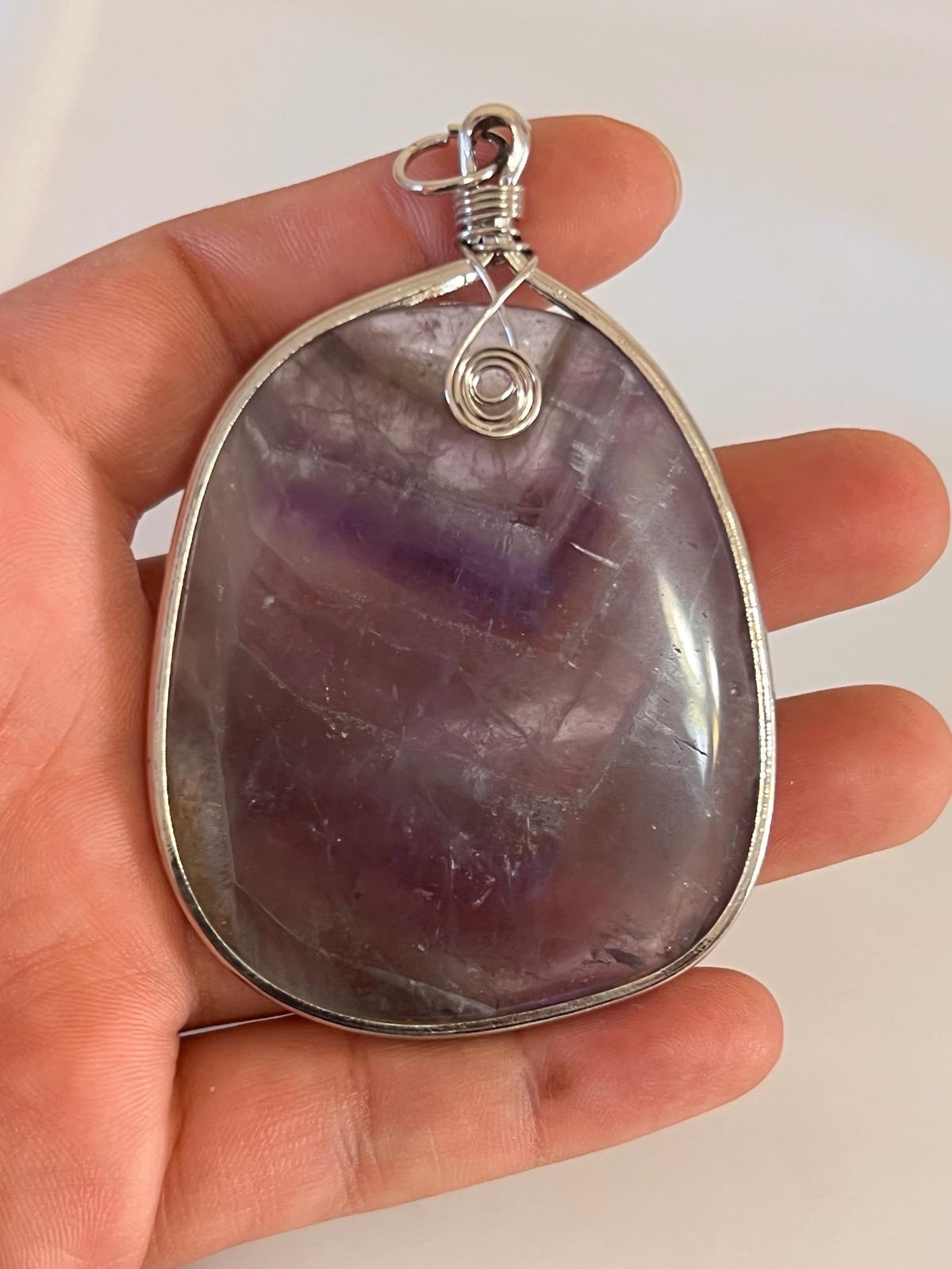 Amethyst Pendant Necklace